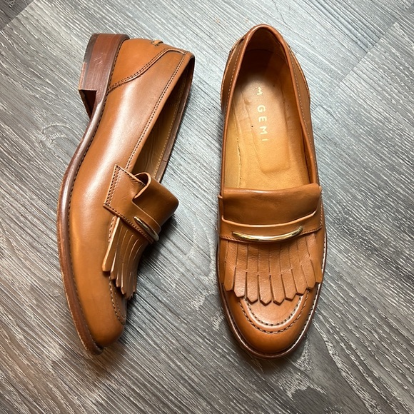 M. Gemi Leather Loafers 7 - Picture 7 of 15
